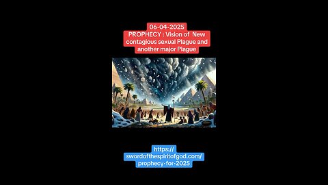 Two new plagues one sexual and the other a virus PROPHECY WARNING