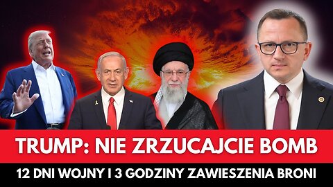 Izrael znowu atakuje Iran! Rozejm był fikcją? Co się naprawdę dzieje? 2025.06.24