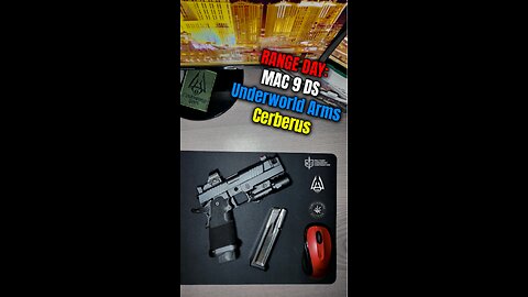 RANGE DAY: @milarmamentcorp MAC 9 Double Stack 9mm w/ Underworld Arms Cerberus Compensator