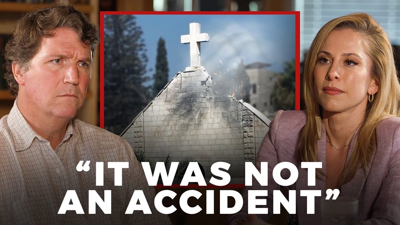 Tucker’s Response to Israel Bombing the Only Catholic Church in Gaza