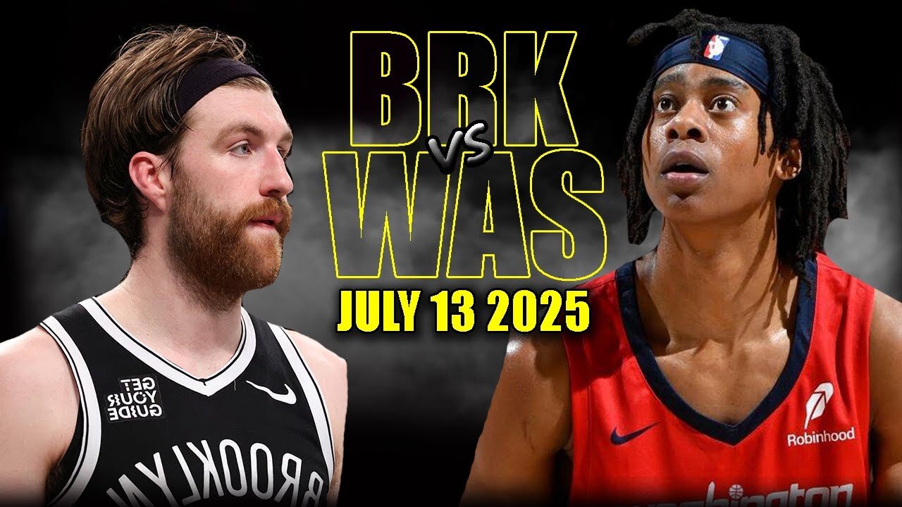 Brooklyn Nets vs Washington Wizards Full Game Highlights | 2025 NBA Summer League