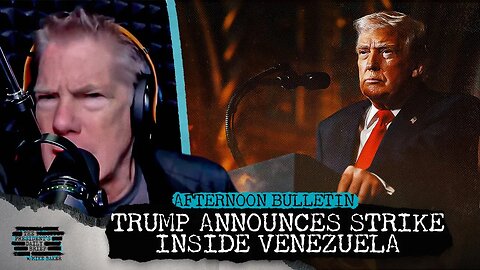 MAJOR ESCALATION: Trump Announces Strike Inside Venezuela
