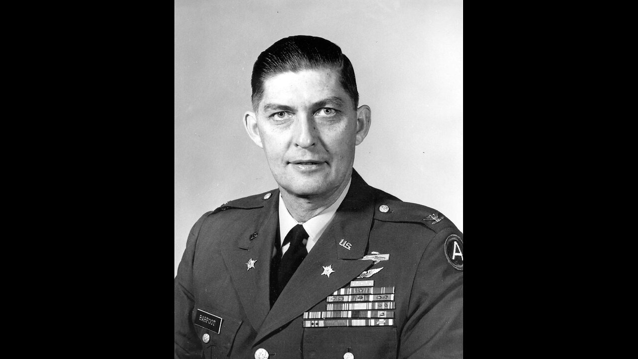 US Army COL Van Barfoot Army: Medal of Honor Recipient WWII