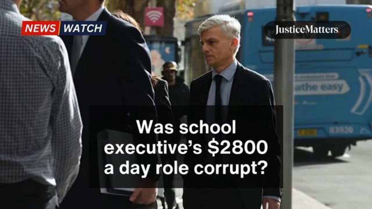 Was school executive’s 2800-a-day role corrupt - Justice Matters