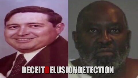 A black serial killer broke into a white man's hotel room, stabbed him to death, and stole his wallet