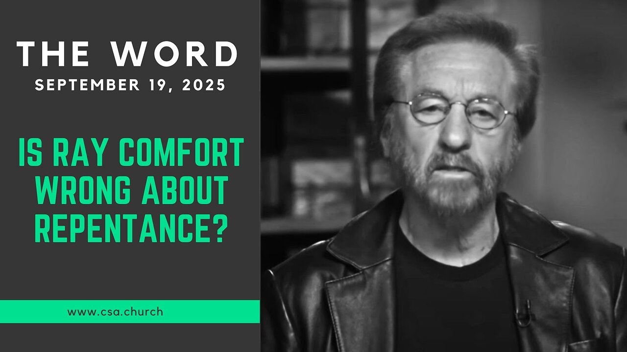 Is Ray Comfort Wrong About Repentance?