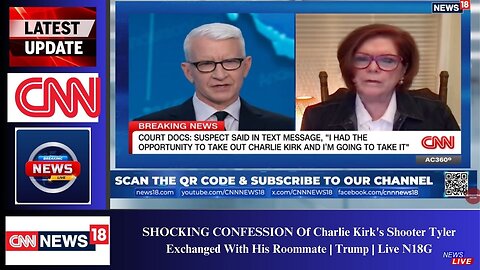 SHOCKING CONFESSION Of Charlie Kirk's Shooter Tyler Exchanged With His Roommate | Trump | Live N18G