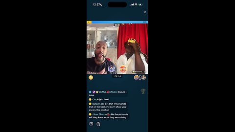 TRINA B GOES OFF LINED WITH SWEETS BIGO LIVE