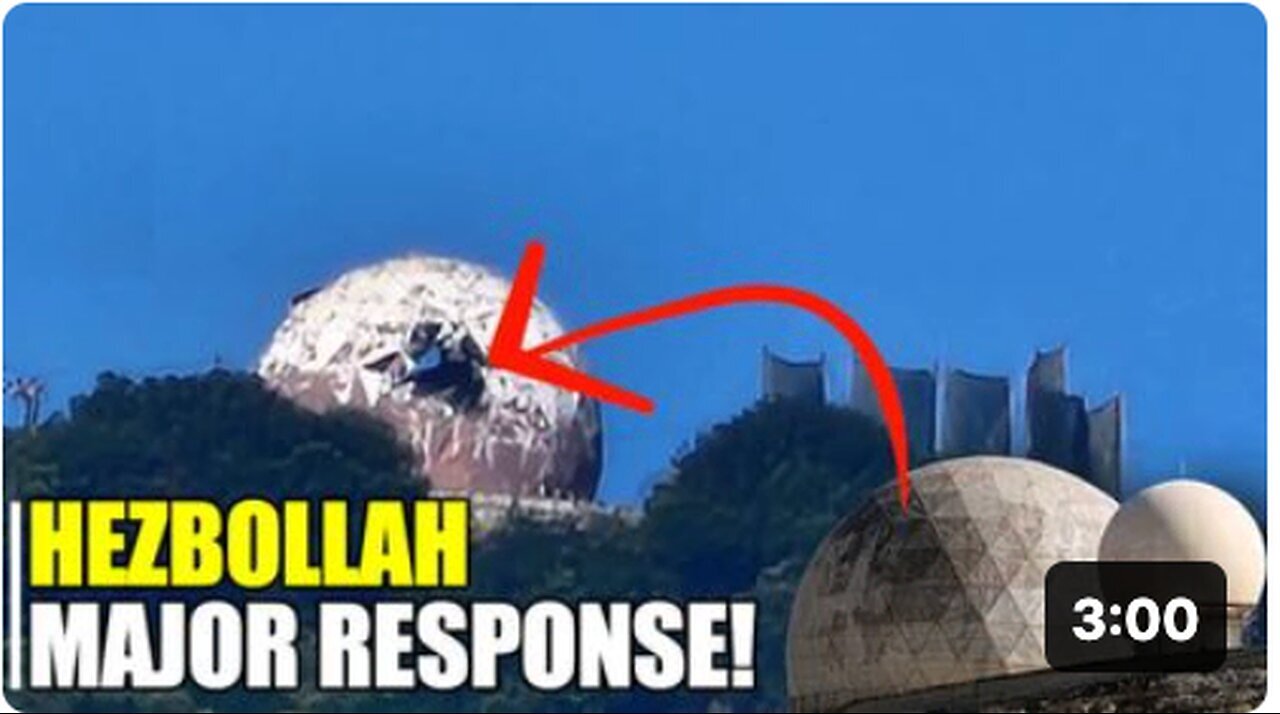 "Hezbollah's Biggest Target: Meron Spy Dome Base"