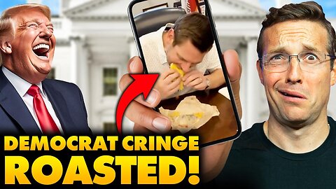 Eric Swalwell Shoves Taco Bell Down His Throat to 'Own' Trump in Horrifying Video, Internet CRINGES