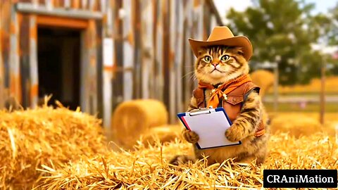 The Unbelievable of Hardworking Farm Cats
