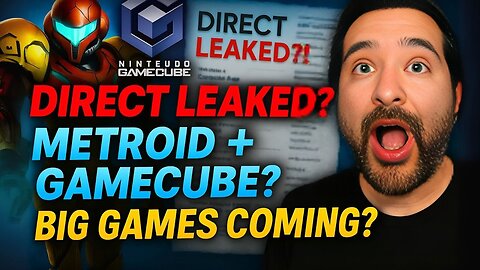 Nintendo Direct LEAKED?! GameCube Ports, Metroid Prime 4 & Zelda Rumors