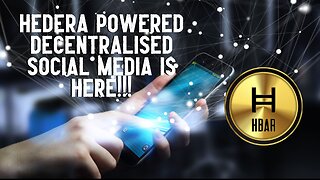 Hedera Powered Decentralised Social Media Is Here!!!