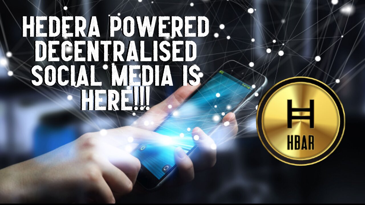 Hedera Powered Decentralised Social Media Is Here!!!