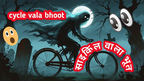 Cycle vala bhoot 😱 साइकिल वाला भूत #CycleWalaBhoot #BhootOnCycle