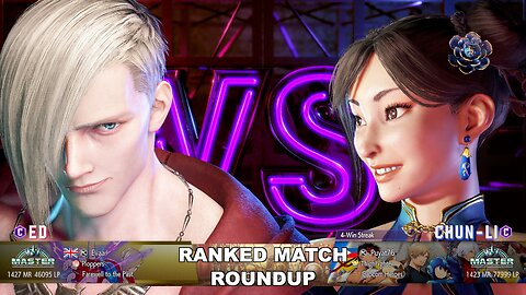 Kuya Kalbo SF6 Ranked Match Roundup. Chun Li Master Rank [Hori Fight Stick]