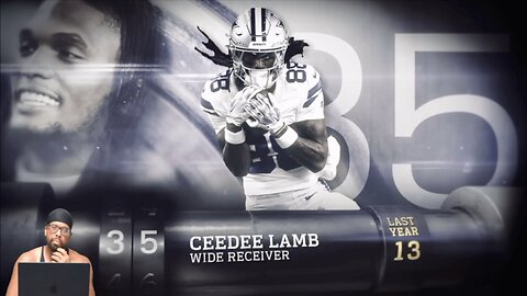 CHANNELADRIANTV Reacts | 35: CeeDee Lamb (WR, Cowboys) | Top 100 Players of 2025