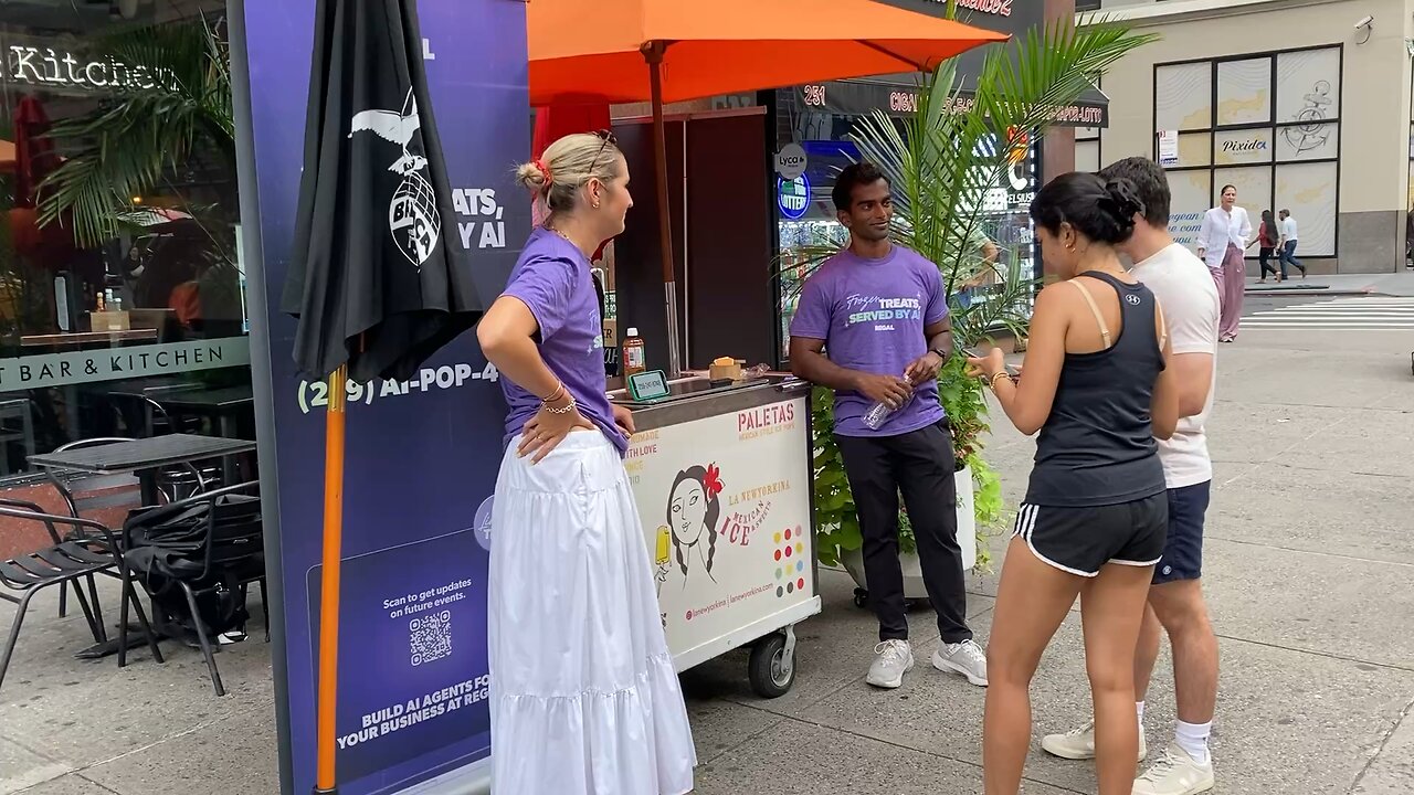 Regal AI Popsicle Pop-up (Manhattan)