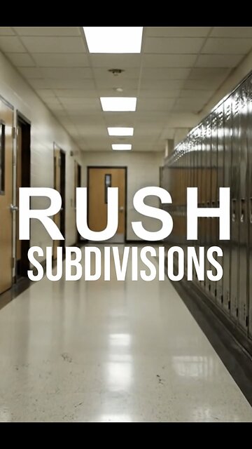 SUBDIVISIONS IN THE HIGH SCHOOL HALLS