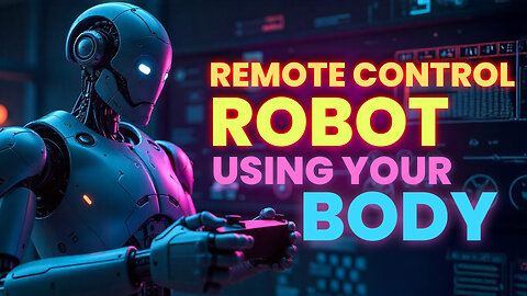 Your Body is Now the Remote Control for a Humanoid Robot 😱🚨