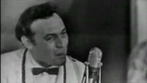 Vintage Rockabilly Magic: Carl Perkins Electrifies 1958 Town Hall Party ~ Portrait Format