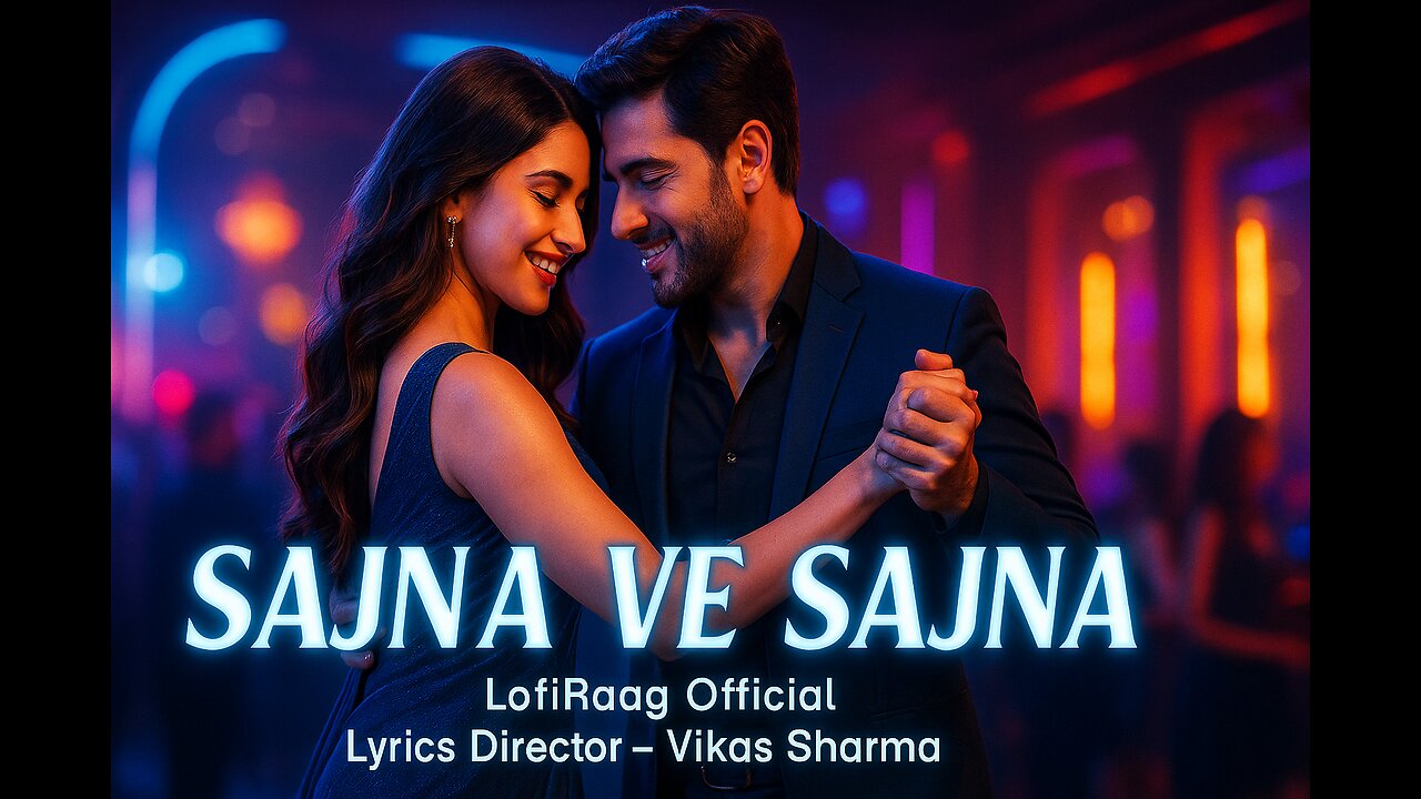 Sajna Ve Sajna | Romantic Dance Vibes | Bollywood Love Song 2025 | LofiRaag Official | Vikas Sharma