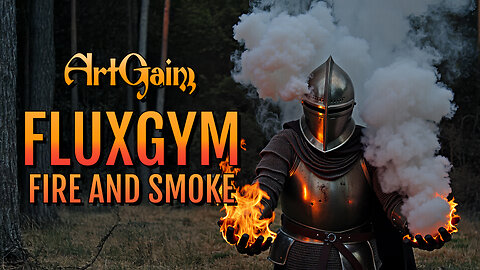 FLUXGYM│Making a Fire and Smoke Lora