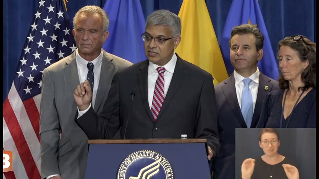 LIVE: HHS Sec. RFK Jr. & FDA Comm'r Dr. Martin Makary Announce Federal Ban of Eight Food Dyes..