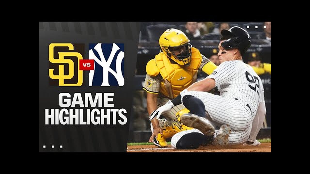Padres vs. Yankees Game Highlights (5/5/25) | MLB Highlights