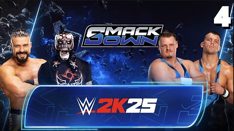 WWE 2K25 Smackdown June 6th 2025 - Match 4: What a team!