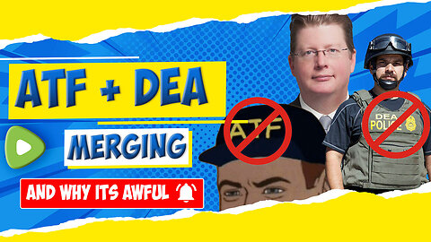 🚨 ATF & DEA Merger: A Recipe for Disaster? 🚨 