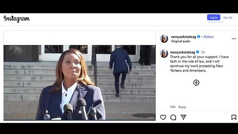 Letitia James gets hero's welcome at Virginia Court (FULL SPEECH) Oct. 24, 2025
