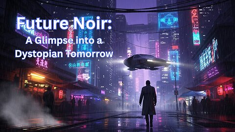 Future Noir: A Glimpse into a Dystopian Tomorrow