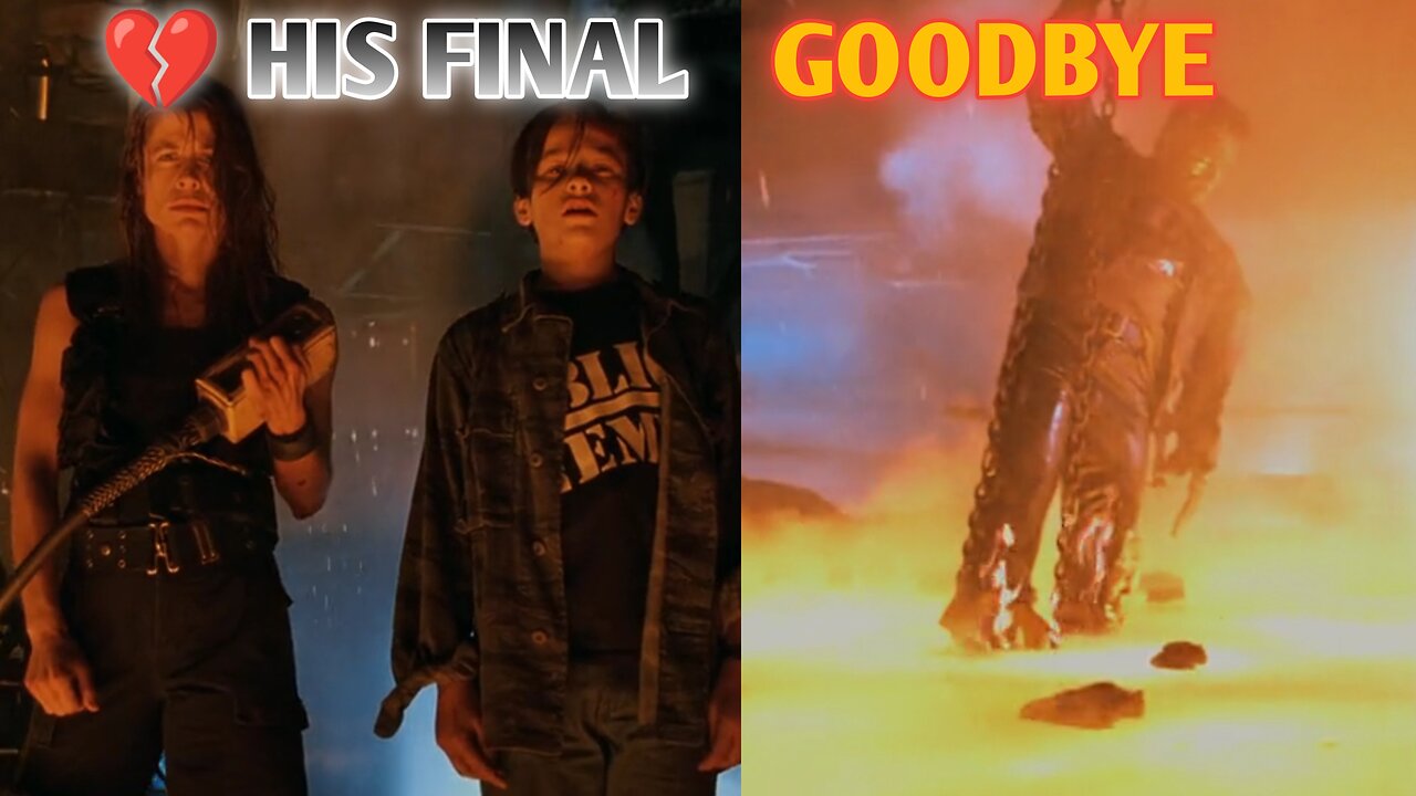 💔 He Saved Humanity… Then Said Goodbye Forever | Terminator 2 Finale