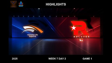 HLE vs KT Highlights Game 1 - LCK W7D2 Split 2 2025 - Hanwha Life Esports vs KT Rolster G1