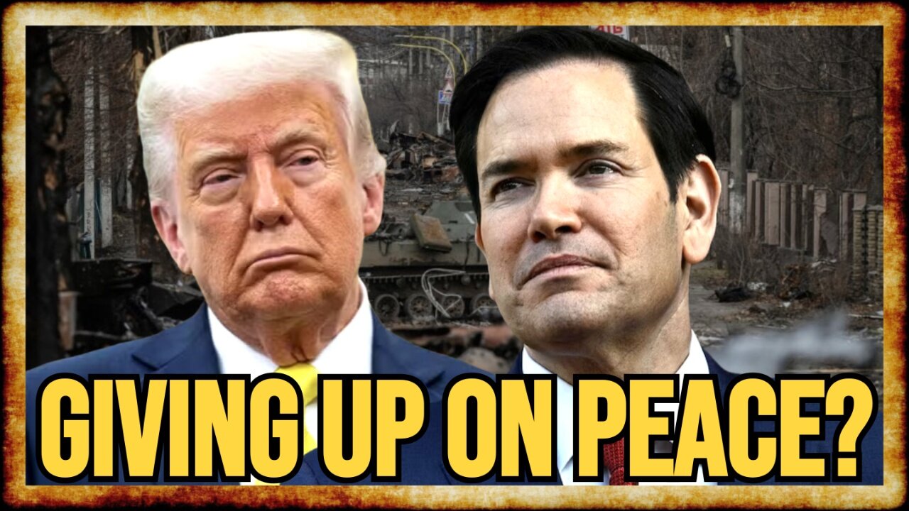 "You're FOOLS!" Trump May GIVE UP on STALLED Ukraine Peace Talks