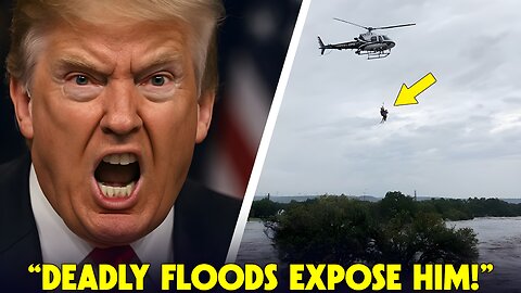 Trump Panics LIVE — Press Conference Turns CHAOTIC Over Flood Deaths!