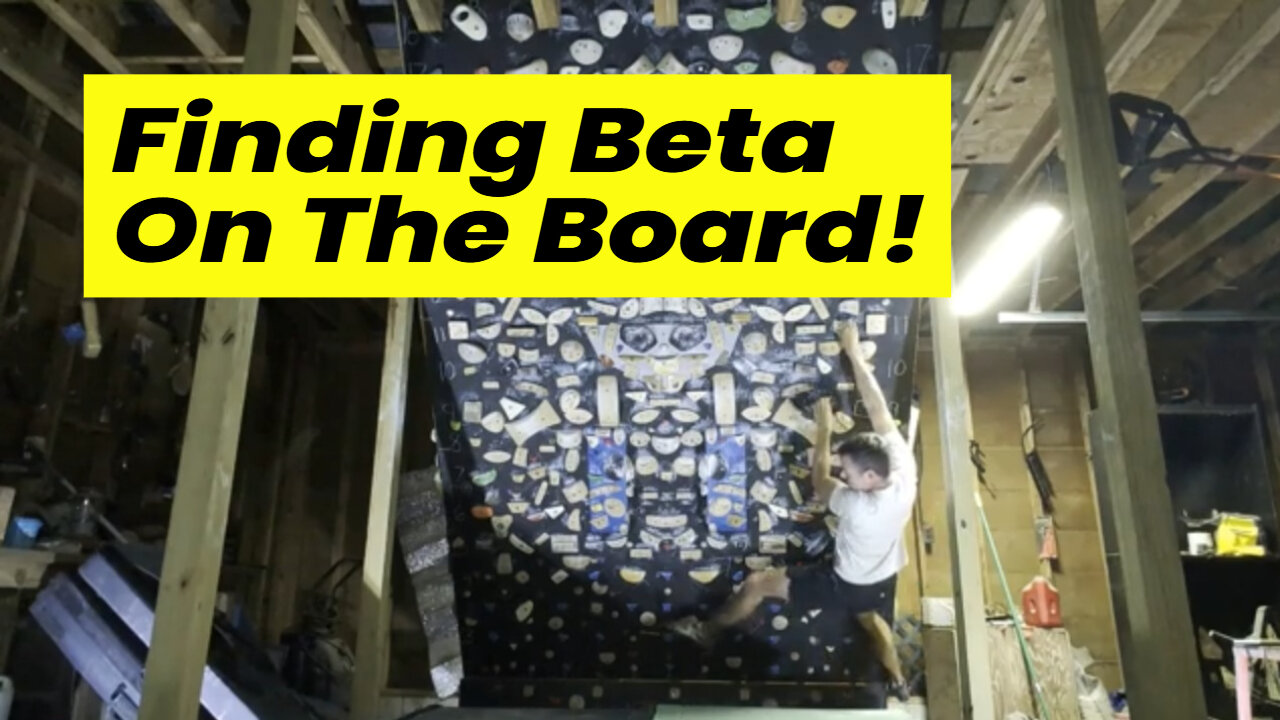 Bouldering: Finding Beta On The Board!