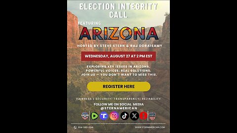 Election Integrity Call focused on Arizona