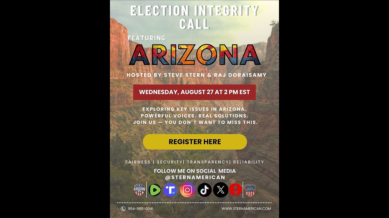 Election Integrity Call focused on Arizona