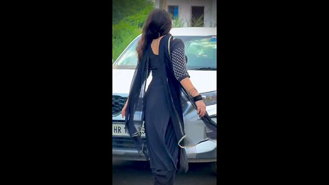 my black suit on salwar