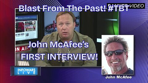 John McAfee's First Interview w/ Alex Jones (11/27/12)