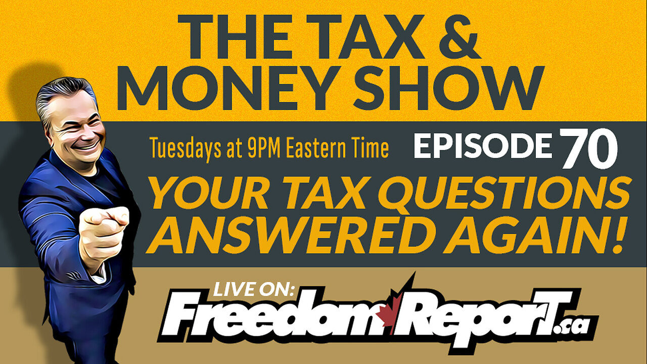 The Tax & Money Show Episode 70 with Kevin J Johnston - YOUR TAX QUESTIONS ANSWERED!