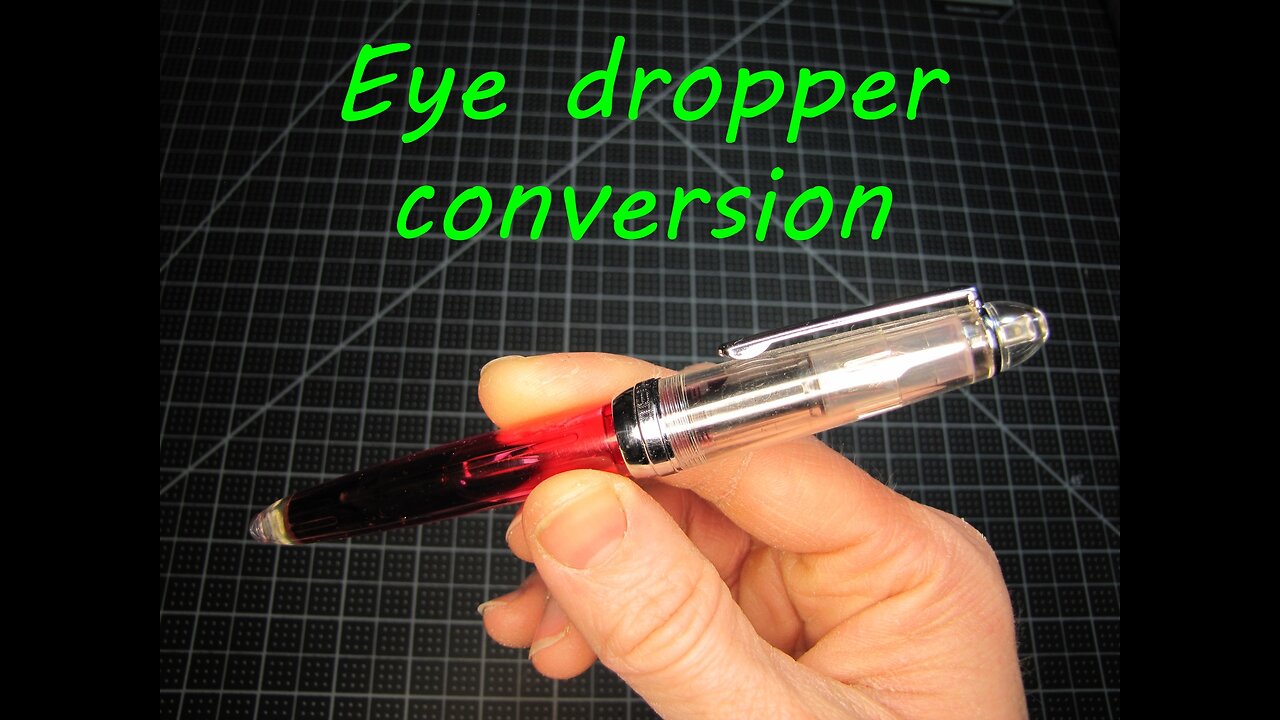 Jinhao 992 eyedropper conversion