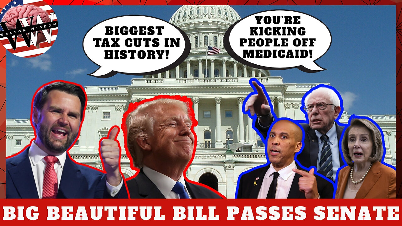 Trump's Big Beautiful Bill PASSES Senate - What's Actually in the Bill?