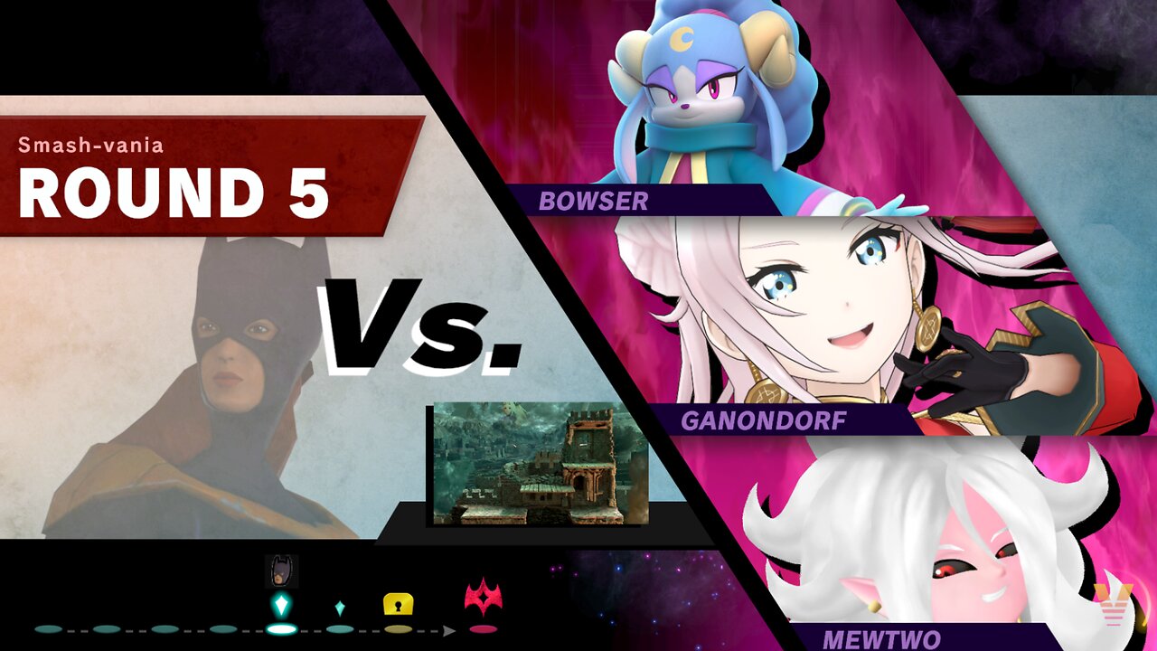Batgirl (Simon) vs SSBU Classic Mode Quickie -By Xecho88