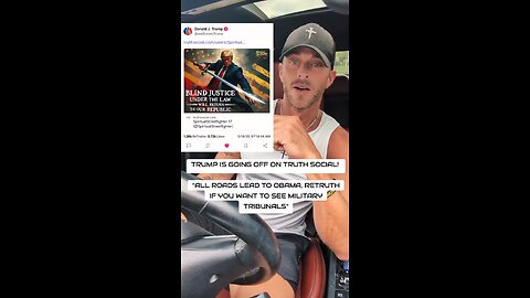TRUMP IS GOING OFF ON TRUTH SOCIAL! 20 "