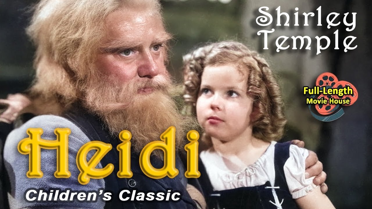 Heidi - Staring Shirley Temple, Jean Hersholt, Arthur Treacher