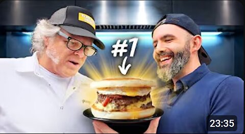 🍔 The Ultimate Breakfast Burger | Best with Babish 🍳✨