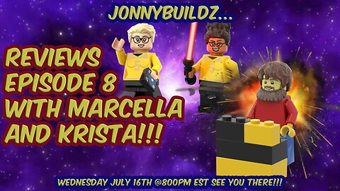 JonnyBuildz...Reviews Lego Masters Season 5, Episode 8 with Marcella and Krista!!!